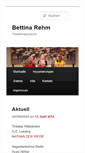 Mobile Screenshot of bettinarehm.de