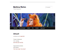 Tablet Screenshot of bettinarehm.de